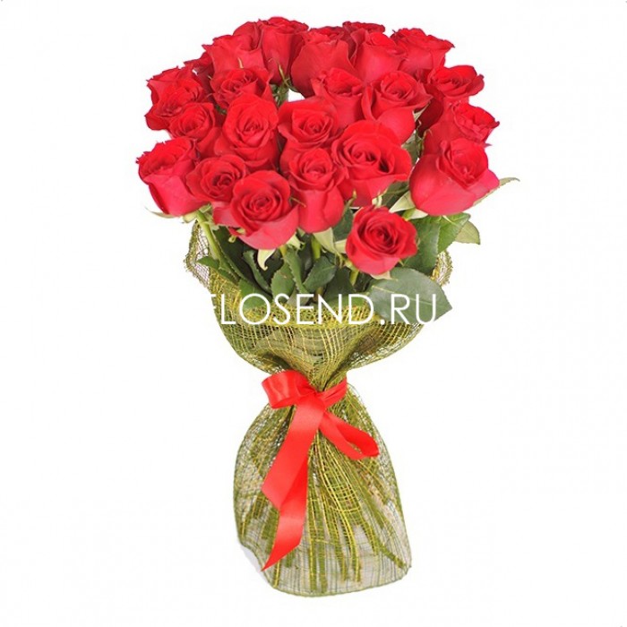 Букет «25 красных роз»